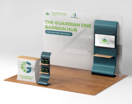 Bargain counter booth